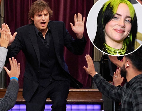 Ashton Kutcher Reveals His Major Punk'd Prank Idea for Billie Eilish